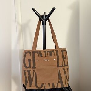 GW Brown Tote Bag